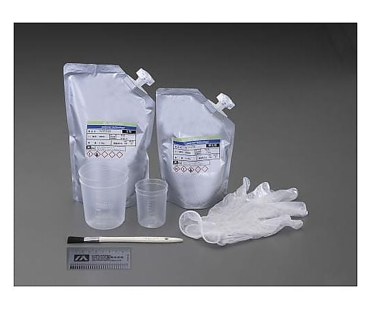 1.0kg ｺﾝｸﾘｰﾄひび割れ補修剤ｷｯﾄ(夏用) EA934KC-12