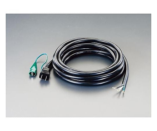 125V/15A/ 5m プラグ付コード(ｱｰｽ端子付)