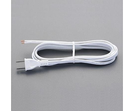125V/12A/3.0m プラグ付コード(2芯)