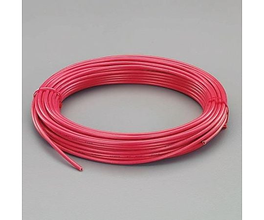 2.0m㎡x 20m ビニール絶縁電線[KIV](赤)