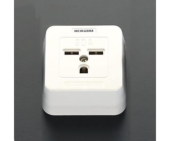 AC250V/30A 角型コンセント(接地2P)