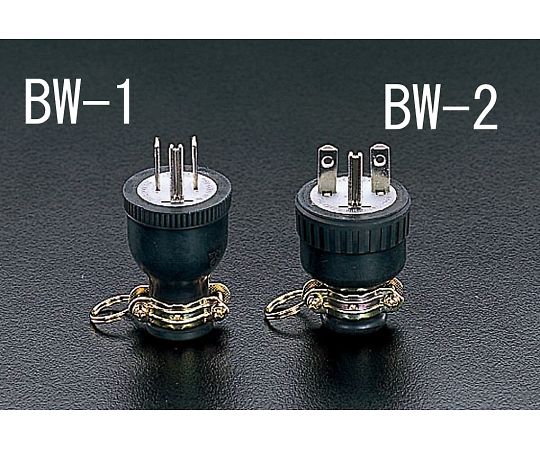 AC250V/15A　ゴムプラグ（接地2P）