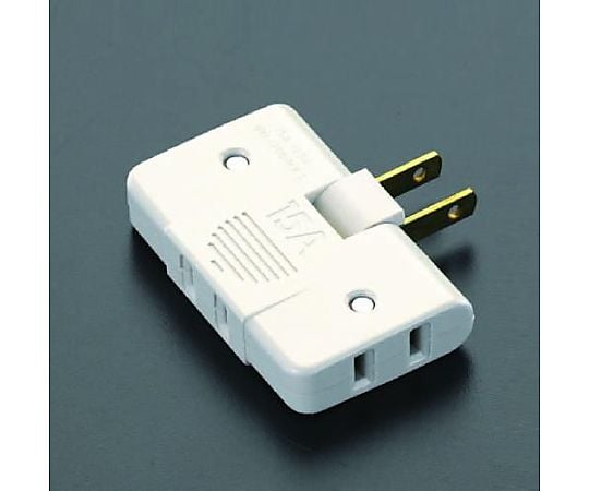 AC125V/15A 3口コーナータップ