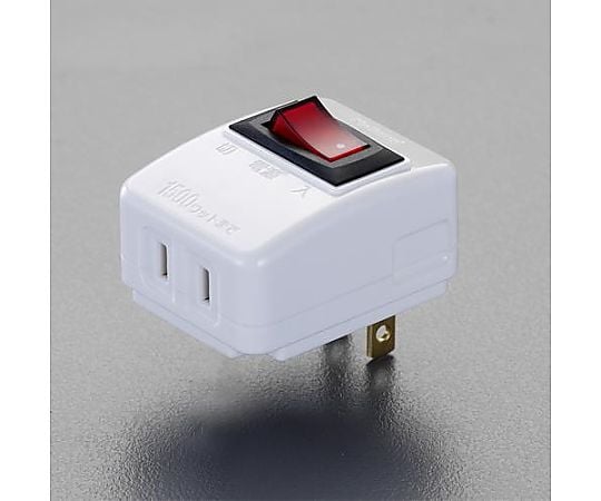 AC125V/15Aスイッチ付タップ