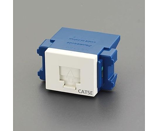 ＬＡＮ用モジュラージャック(ｶﾃｺﾞﾘｰ5E/緑)