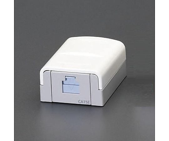 ＬＡＮ用モジュラージャック(ｶﾃｺﾞﾘｰ5E/1口)