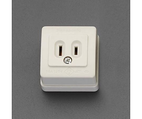 125V/15A 角型コンセント(1口)