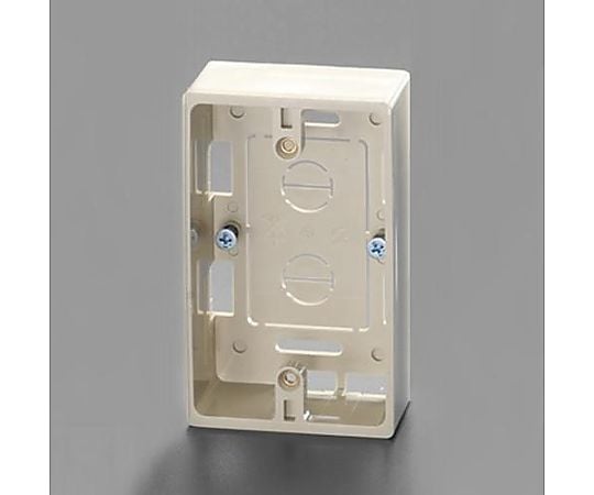 [モール用] スイッチボックス(1穴/ﾍﾞｰｼﾞｭ)