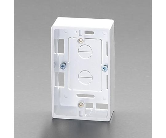 [モール用] スイッチボックス(1穴/白)
