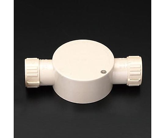 φ22mm 露出ボックス(ﾌﾚｷ管用/直型2方向)