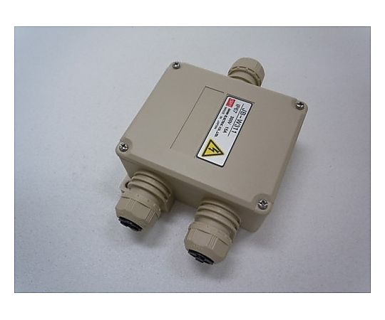 11極(300V/15A) 端子台付中継ﾎﾞｯｸｽ(ﾍﾞｰｼﾞｭ)