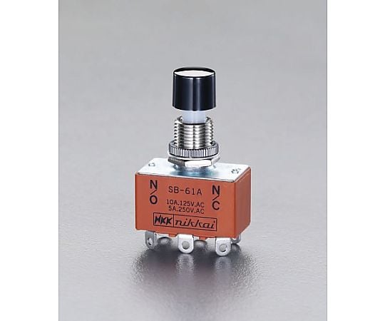 125V/3A  押ボタンスイッチ(２極双投/小型)