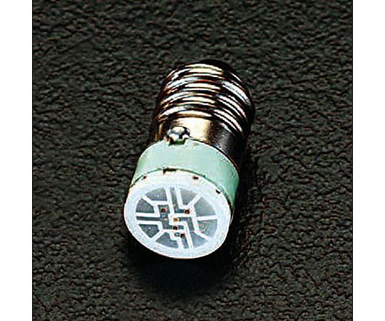 AC/DC12V/E10(23mm) ＬＥＤランプ(ｸﾞﾘｰﾝ)