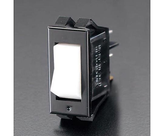 125V/15A ロッカースイッチ(白)