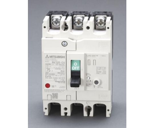 AC100-440V/ 75A/3極 漏電遮断器(ﾌﾚｰﾑ100)　EA940MN-47