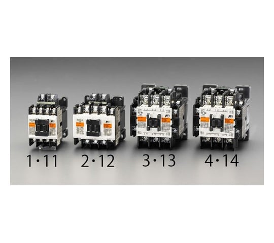 オンラインストア取寄 エスコ 電磁接触器 標準形 100V/200V・5.5kw