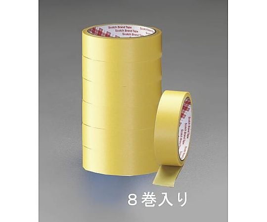 15mmx18m マスキングテープ(塗装用 8巻)