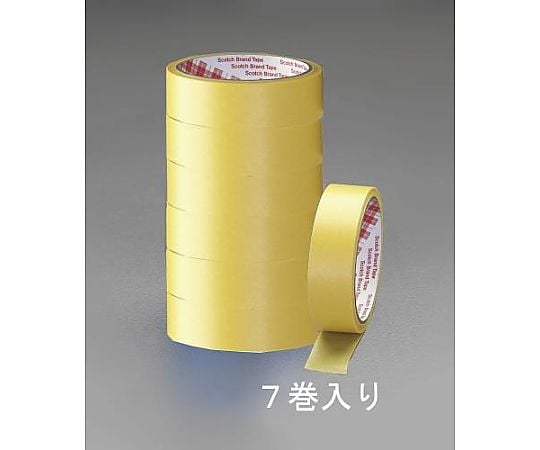 18mmx18m マスキングテープ(塗装用 7巻)
