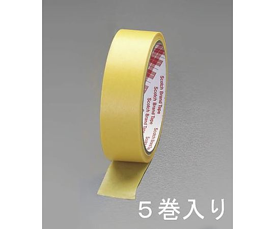 24mmx18m マスキングテープ(塗装用 5巻)