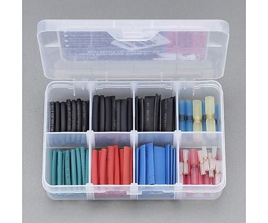 熱収縮チューブセット(ｶﾗﾌﾙ/110ﾋﾟｰｽ)