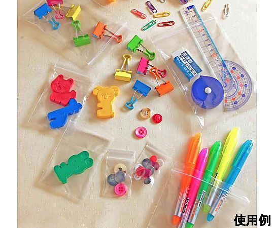 170x120mm ポリ袋(ﾁｬｯｸ付/100枚)