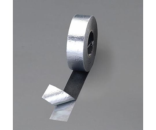 100mmx18.3m 滑り止めテープ(裏面ｱﾙﾐ/黒)