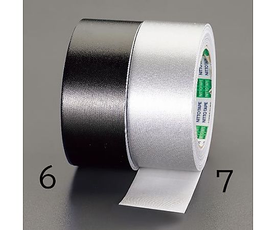 50mmx25m 布粘着テープ(ｼﾙﾊﾞｰ)