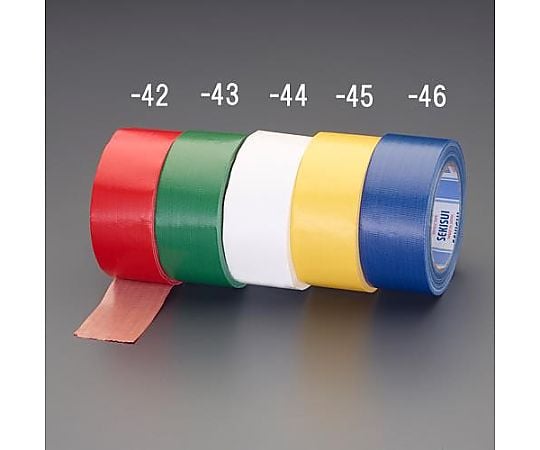 50mmx25m 布粘着テープ(赤)