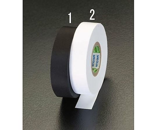 19mmx20m 電気絶縁テープ(白)