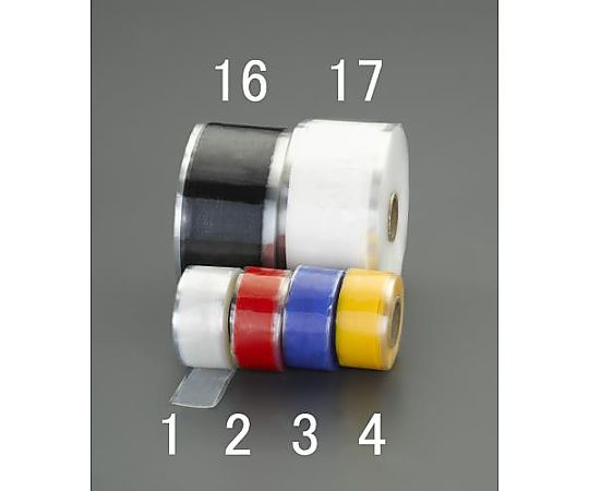 25.4mmx 3.65m 自己融着絶縁テープ(ﾚｯﾄﾞ)