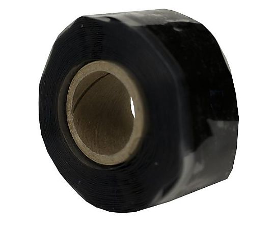 25.4mmx 3.65m 自己融着絶縁テープ(ﾌﾞﾗｯｸ)