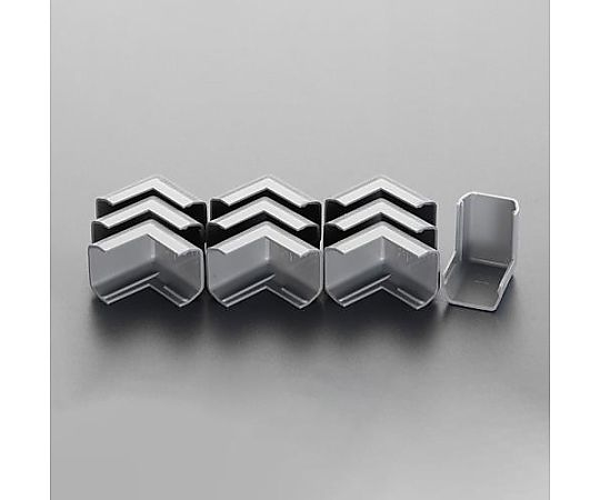 18x30mm ﾓｰﾙ継手外曲(ﾌﾟﾗｽﾁｯｸ/ﾍﾞｰｼﾞｭ/10個)