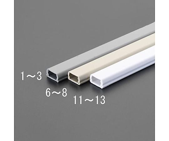 21mmx1.0m モール(ﾌﾟﾗｽﾁｯｸ製/ﾍﾞｰｼﾞｭ/10本)