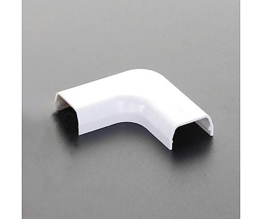 18x45mm モールコーナー(ﾌﾟﾗｽﾁｯｸ製/白/2個)