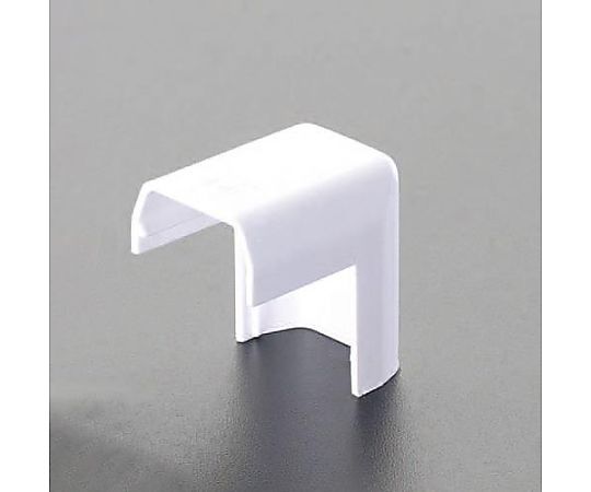 23x31mm モール継手外曲(ﾌﾟﾗｽﾁｯｸ製/白/2個)