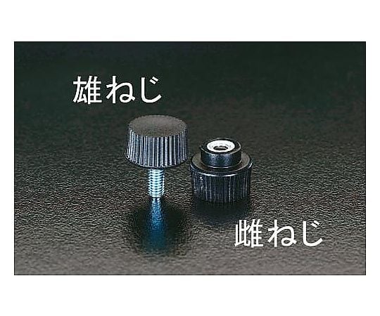 M4x10mm/15x8mm  雄ねじグリップノブ