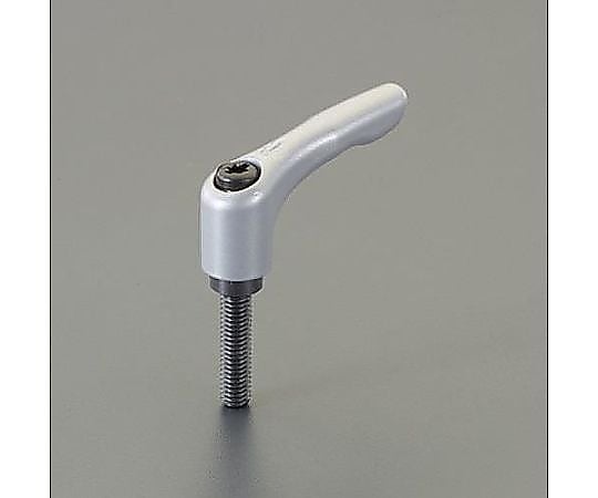 M12x50mm 雄ねじクランプレバー(ｼﾙﾊﾞｰ)