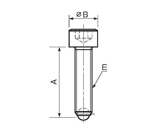 M16x 93 mm [球]ボールキャップスクリュー