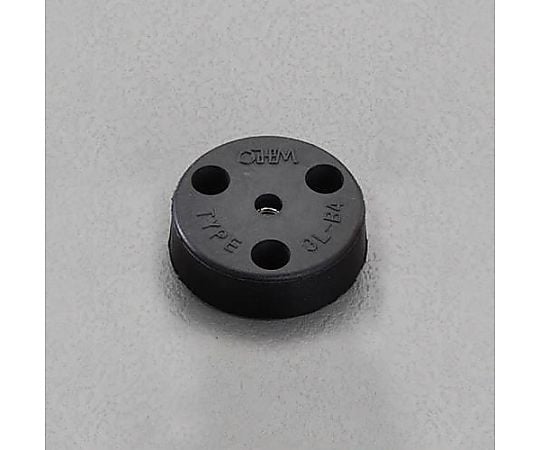 φ30x9mm/M4 部品取付用ﾍﾞｰｽ(接着型/10個