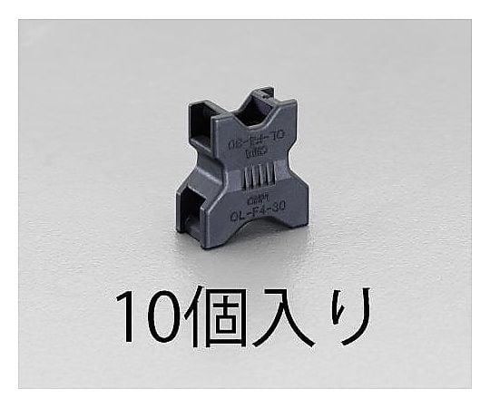 22.4x12.5x30mm ケーブル用サドル(10個)