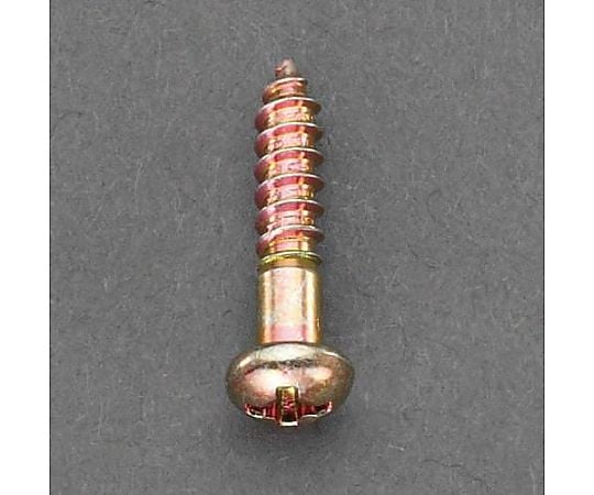 4.1x25㎜ 鍋頭木ねじ(鉄ｸﾛﾒｰﾄ/15本)