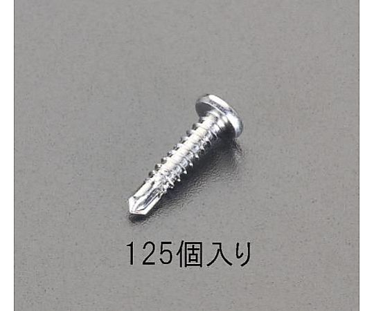 4x19mm 鍋頭ピアスビス(三価ｸﾛﾒｰﾄ/125本)