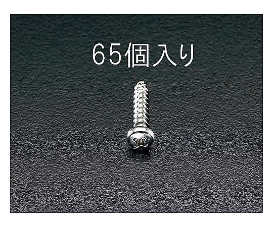 4x20mm 鍋頭タッピングビス(ｽﾃﾝﾚｽ製/65本)