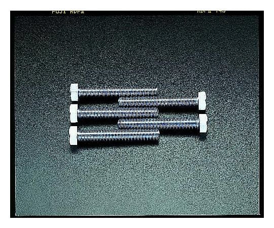 M16x 60mm 六角頭全ねじﾎﾞﾙﾄ(ﾕﾆｸﾛﾒｯｷ/5本)