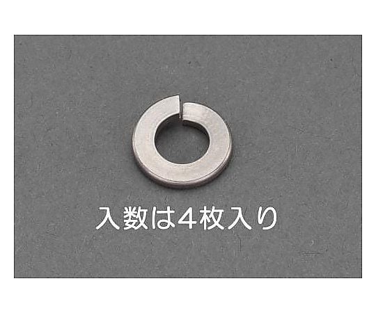 M5 スプリングワッシャー(ﾁﾀﾝ/4枚)