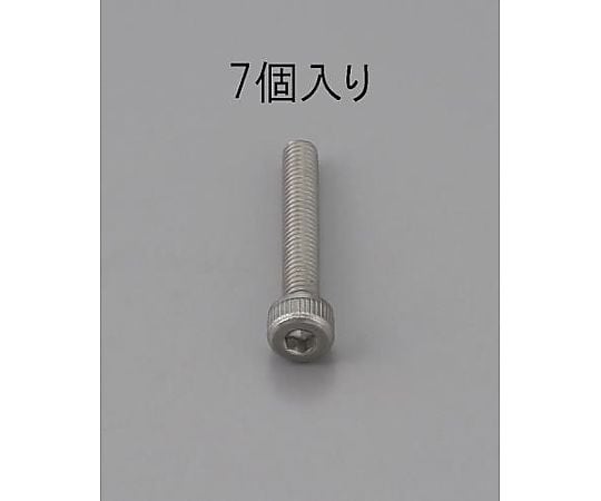 M6 x  6mm 六角穴付ボルト(ｽﾃﾝﾚｽ製/7本)