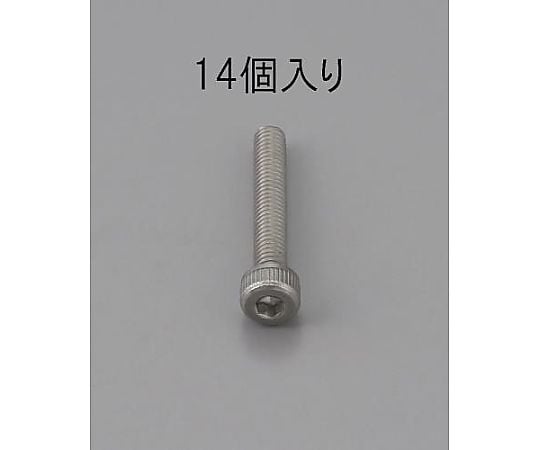 M6 x 18mm 六角穴付ボルト(ｽﾃﾝﾚｽ製/14本)
