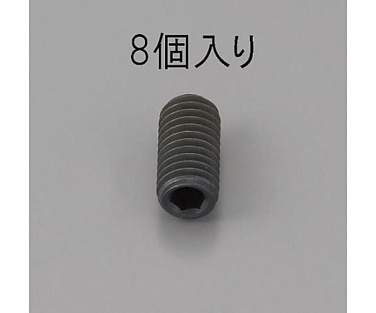 M6 x 5mm 六角穴付止ねじ(ｸﾛﾒｰﾄ/8本)