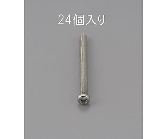 M3 x10mm 鍋頭小ねじ(ｽﾃﾝﾚｽ製/24本)