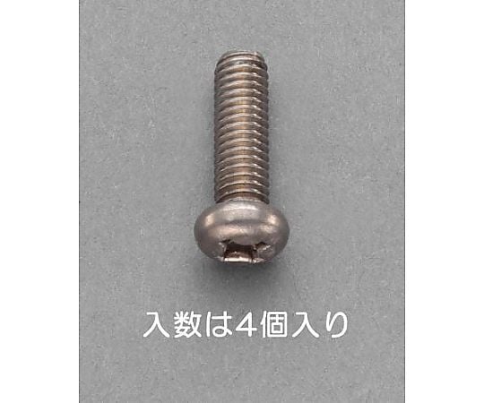 M5x12mm 鍋頭小ねじ(ﾁﾀﾝ/4本)